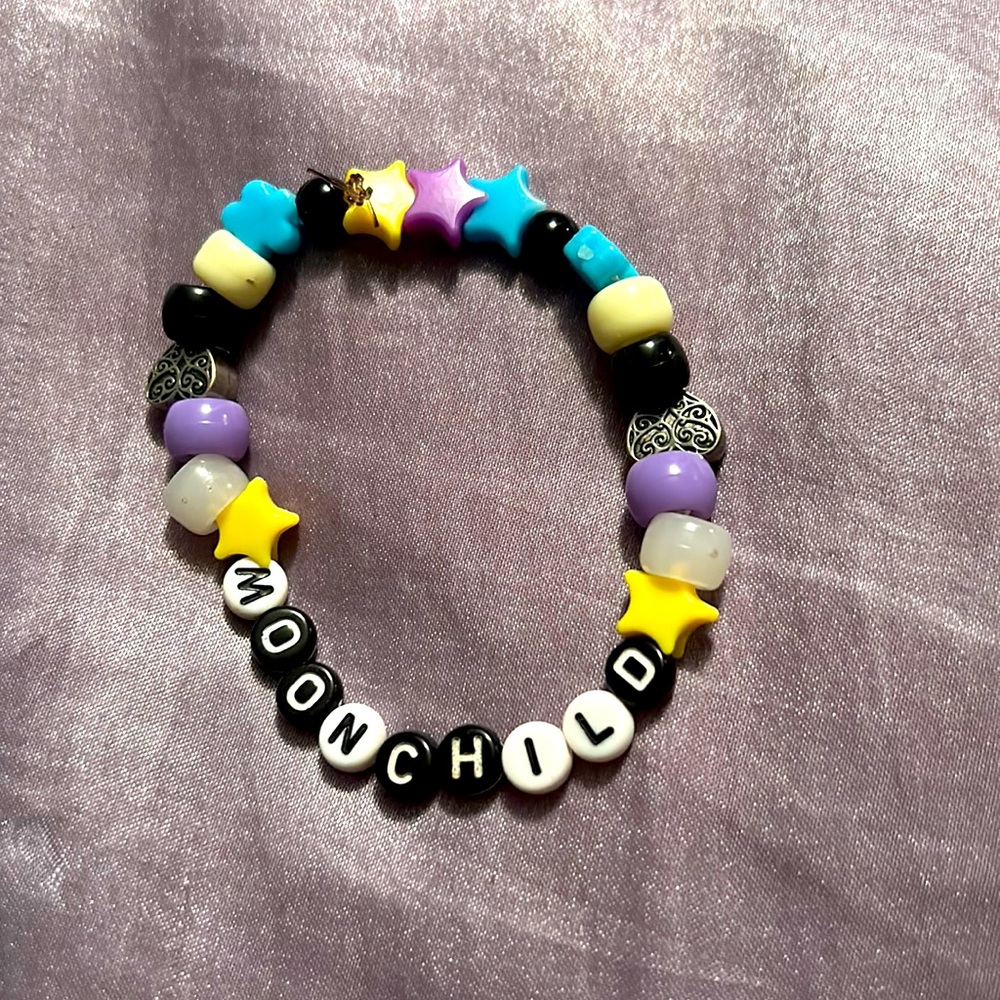 MOONCHILD bizarre, stargazing themed bracelet